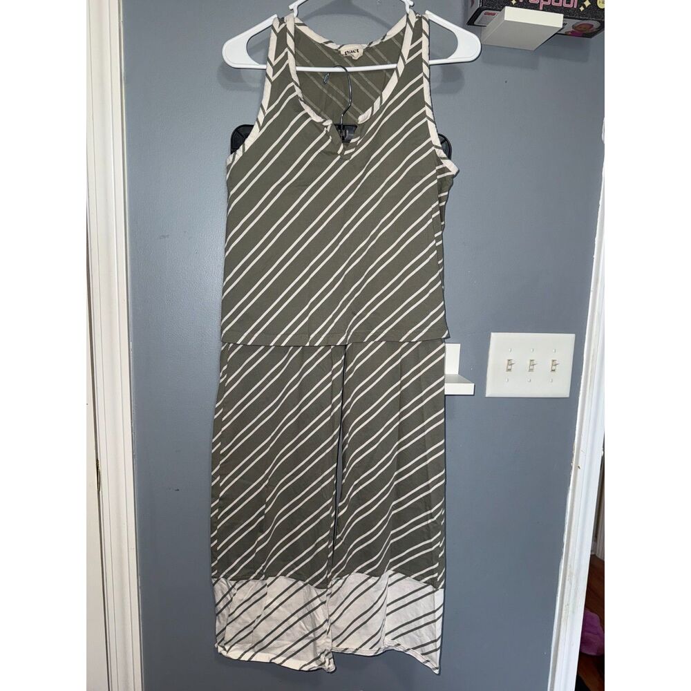 Pact Beach Glass Stripe Organic Cotton PJ Set | Size Small | Comfy Loungewear